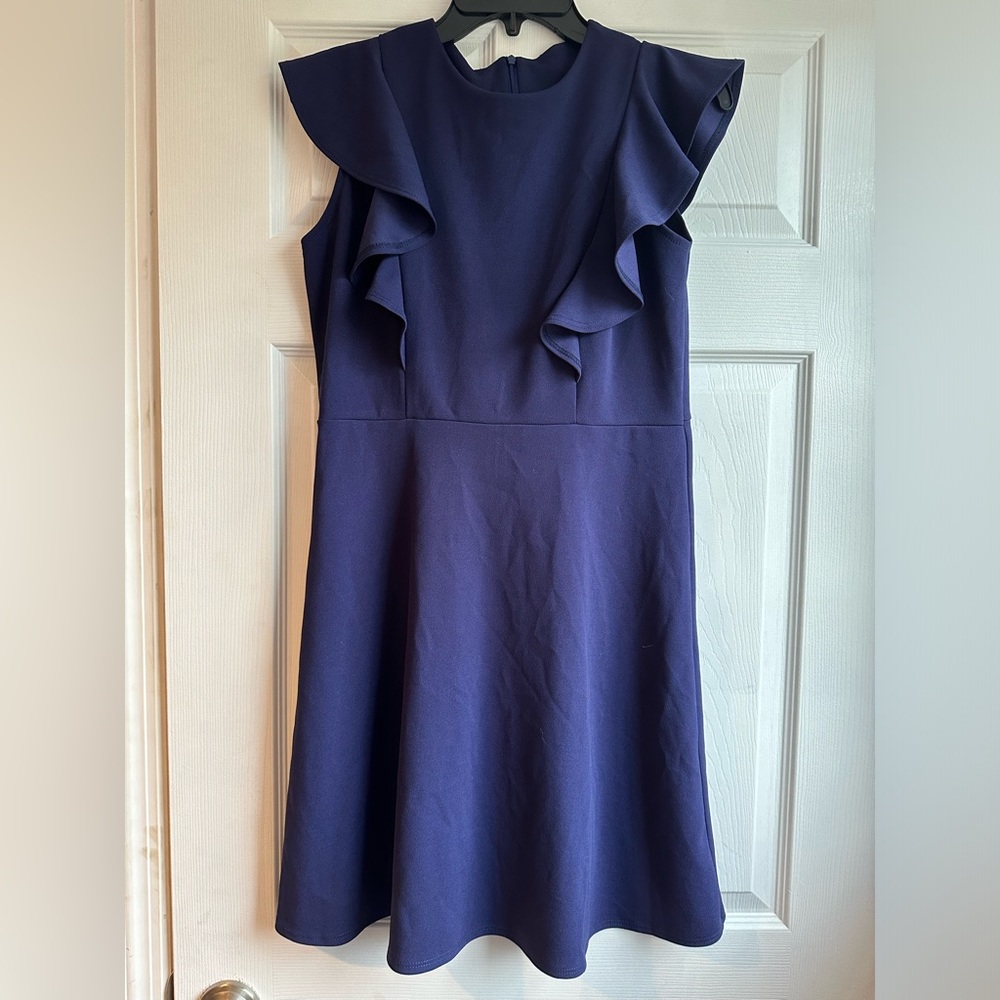 NWOT Navy Blue Dress- Women
